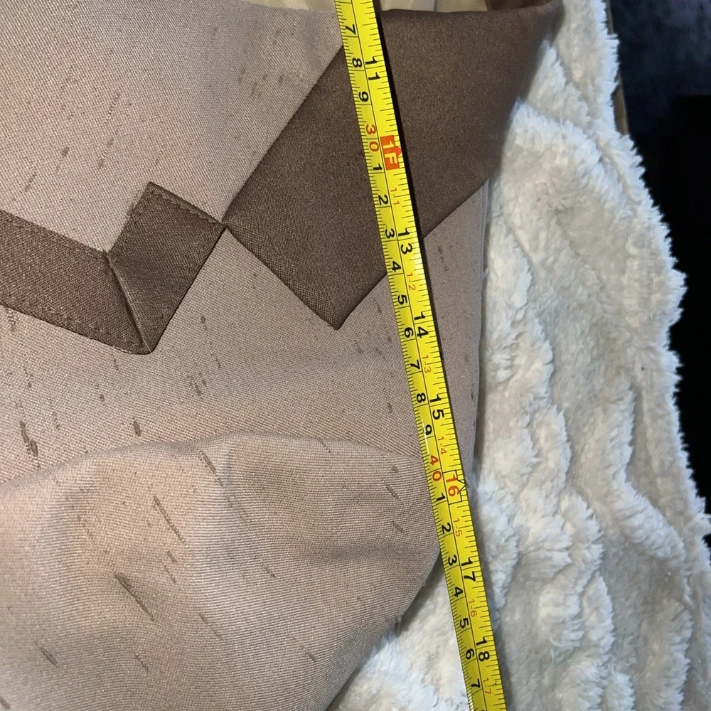 After Six Taupe Blazer with Dark Brown Trim